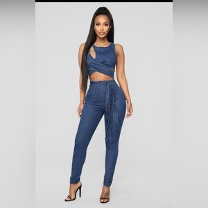 Denim Jumpsuit